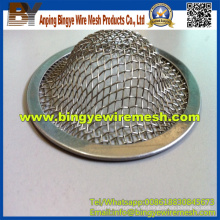 Capa de malha de filtro de metal pequeno de aço inoxidável